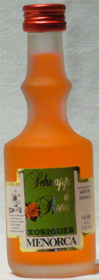 Schnapps de Rosas Xoriguer