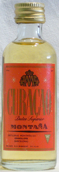 Curaçao Dulce Superior Montañá