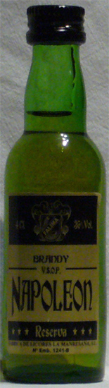 Napoleon Brandy La Manresana