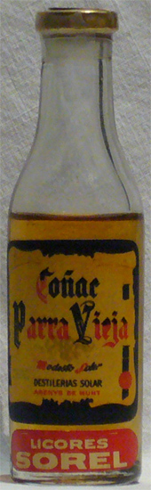 Coñac Parra Vieja Sorel