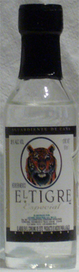 Aguardiente de Caña El Tigre