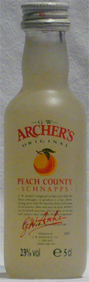 Archer's Peach County Schnapps