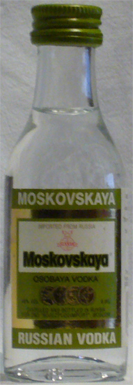 Moskovskaya Russian Vodka