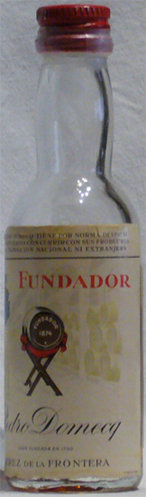 Fundador (tap vermell) Pedro Domecq