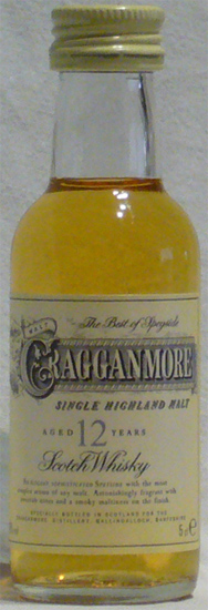 Single Highland Malt Scotch Whisky 12 Years Gragganmore