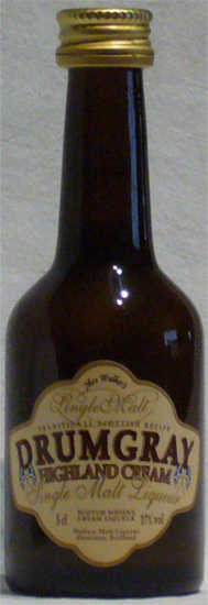 Drumgray Highland Cream (Single Malt Liqueur)