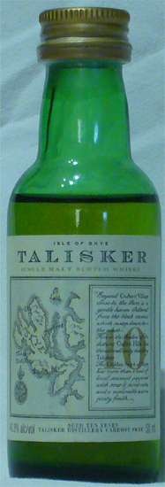Talisker Single Malt Scotch Whisky