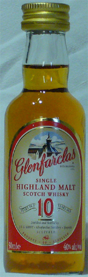 Single Highland Malt Scotch Whisky 10 Years Old Glenfarclas
