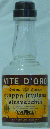 Vite d'Oro Grappa Friulana Stravecchia Camel