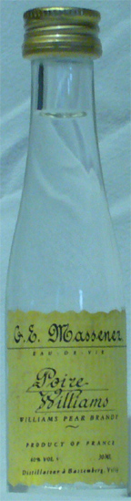 Poize Williams  Pear Brandy