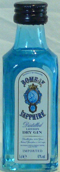 Dry Gin Sapphire The Bombay