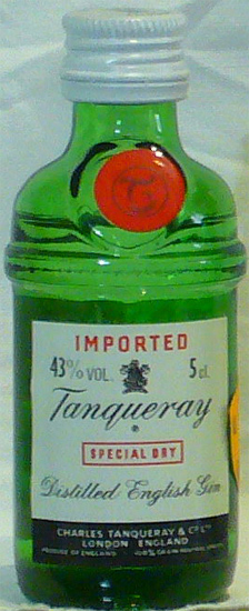 Tanqueray Special Dry Escut Tap Negre