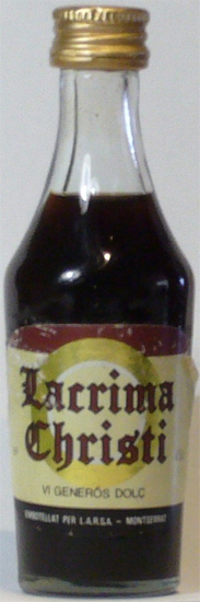 Lacrima Christi Vi Generós Dolç Montserrat