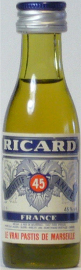 Pastis Aperitif Anise Ricard