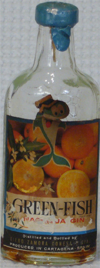 Green-Fish Naranja Gin Diego Zamora