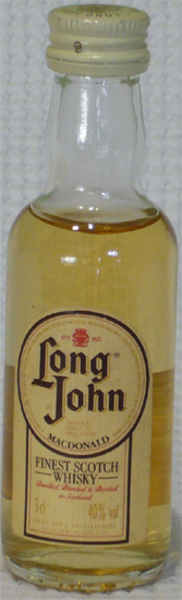 Long John Finest Scotch Whisky Macdonald