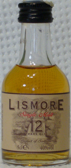 Lismore Single Malt 12 Years Old William Lundie