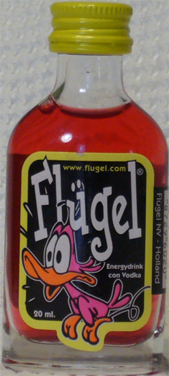 Flügel Energydrink con Vodka