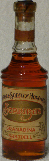 Granadina Jarabes Sodas y Horchatas  Sorribas