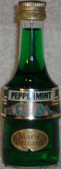 Crema Peppermint Marie Brizard Etiqueta Dorada