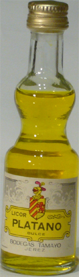Licor de Plátano Dulce Bodegas Tamayo