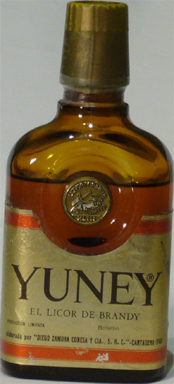 Yuney el Licor de Brandy Diego Zamora