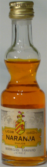 Licor de Naranja Dulce Bodegas Tamayo