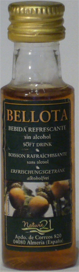 Bellota bebida refrescante sin alcochol Nature