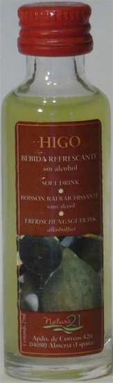 Higo bebida refrescante sin alcochol Nature