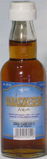 Vadászkeserú Likor