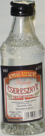 Kunság Cseresznye Szeszesital