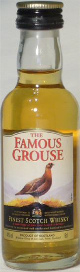 The Famous Grouse Finest Scotch Whisky