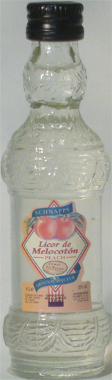 Licor de Melocoton Schnapps Palmer