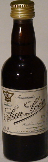 Manzanilla San León Herederos de Argüeso