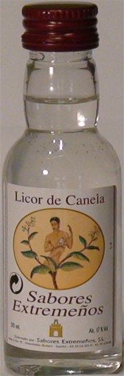Licor de Canela Sabores Extremeños