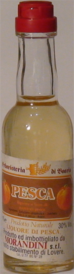 Liquori di Pesca Morandini Herboristeria di boario