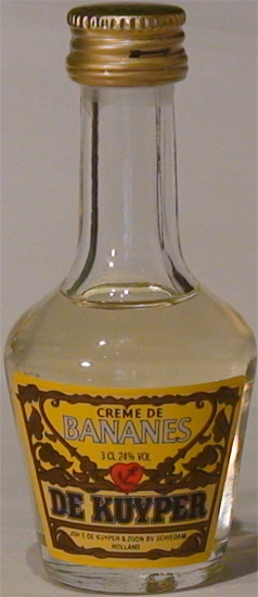 Creme de Bananes De Kuyper