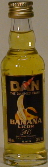 Ban The Banned Fruit Banana Licor Tunel Antonio Nadal