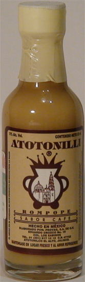 Atotonilli Rompope Sabor Cafe Provag