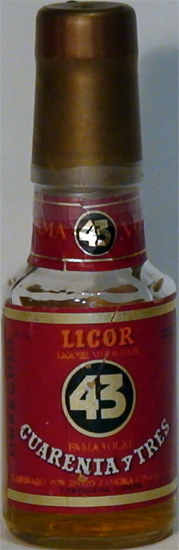 Licor 43 Diego Zamora