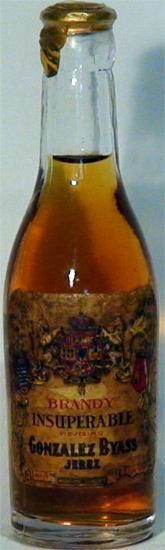 Brandy Insuperable Viejisimo Solera Reserva Gonzalez Byass