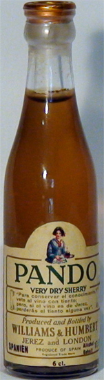 Pando Very Dry Sherry Williams & Humbert