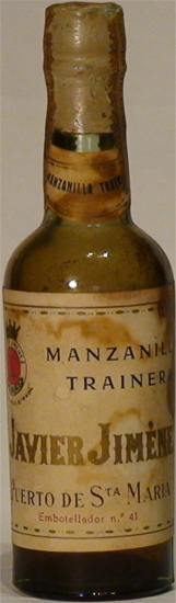 Manzanilla Trainera F. Javier Jimenez