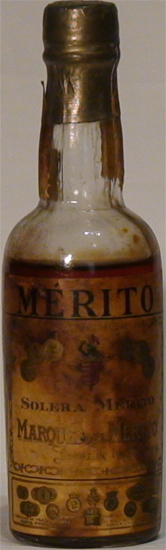 Solera Mérito Marqués del Mérito