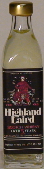 Highland Laird Scotch Whisky Over 5 Years
