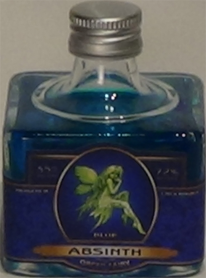 Green Fairy Absinth Blue