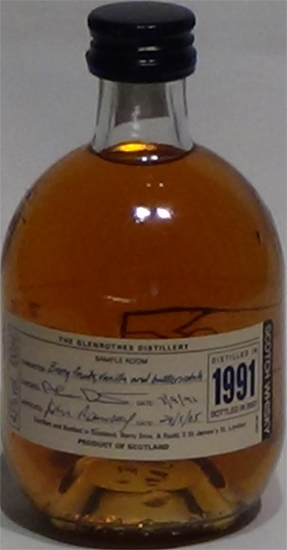 Glenrothes Distilled in 1991 Bottled in 2007