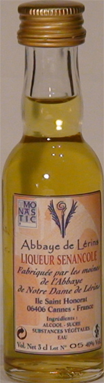 Liqueur Senancole Abbaye de Lérins