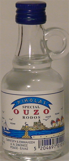 Special Ouzo Rodos Nikolas