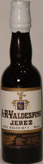 Jerez Dulce nº 1 Valdespino